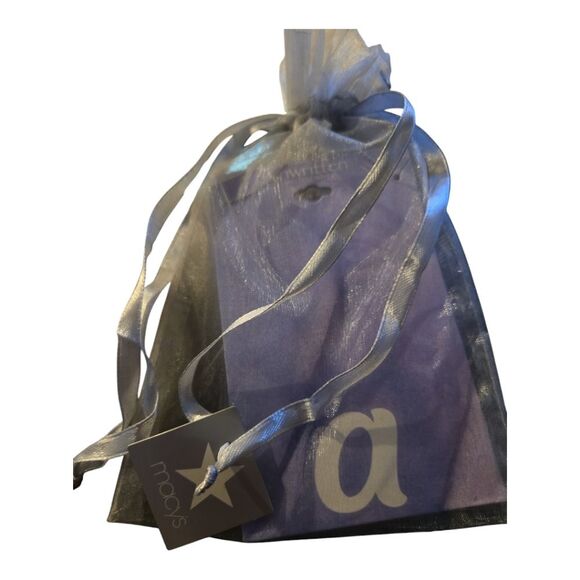 UNWRITTEN STERLING SILVER LETTER a 18-inch NECKLACE - Picture 4 of 4